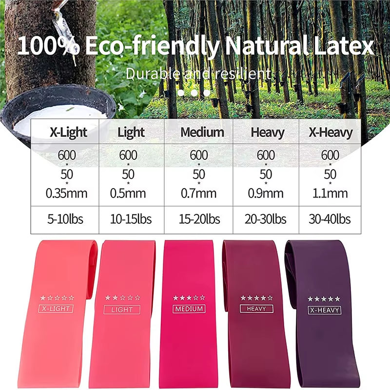 Resistance Bands for Working Out 5 Different Resistance Exercise Bands Resistance Bands Set Workout Bands Resistance Bands