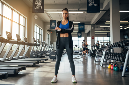 A picture of a personal trainer 